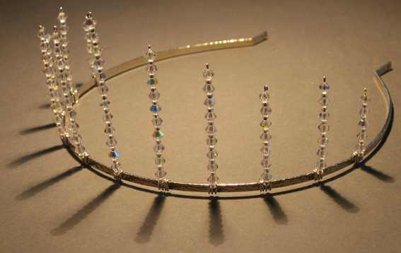 Crystal Spikes Tiara